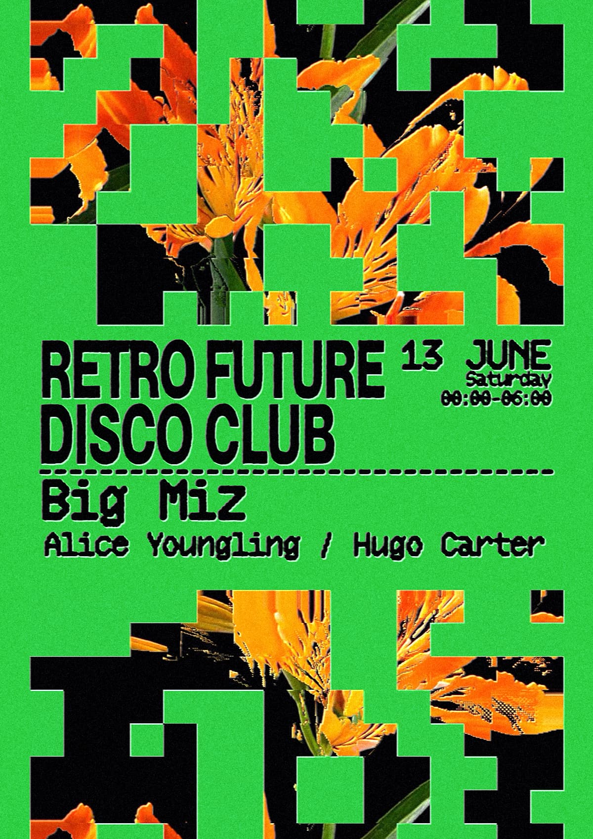 Retro Future Disco Club x Big Miz