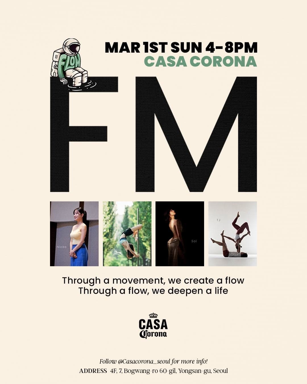 FM (Flow Movement) - Yoga, Pilates & Hand-pan Performance