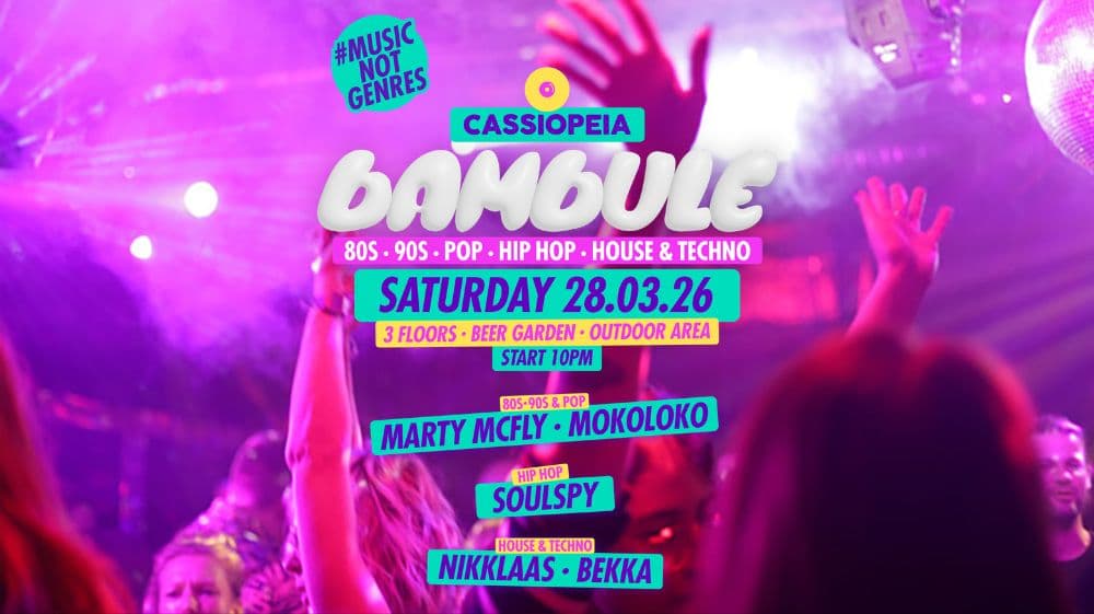 Bambule (House & Techno, 80s, 90s, Pop, Hip Hop)