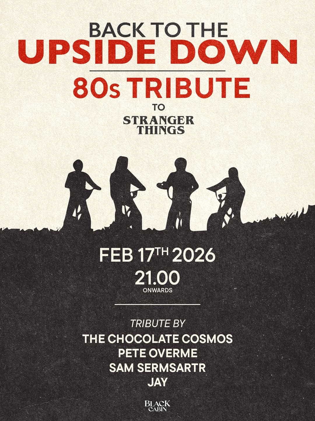 Step into the Upside Down - '80s & Stranger Things Tribute