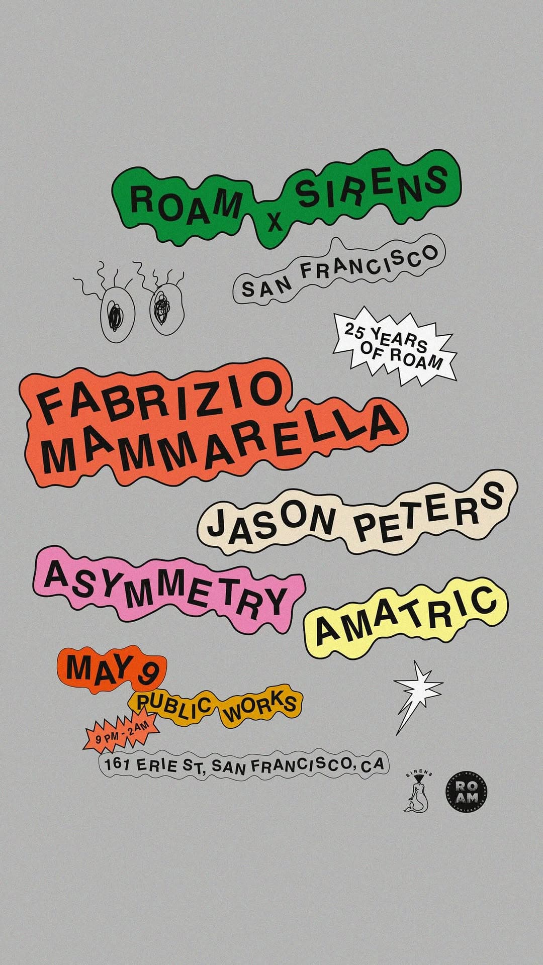 Roam x Sirens: Fabrizio Mammarella