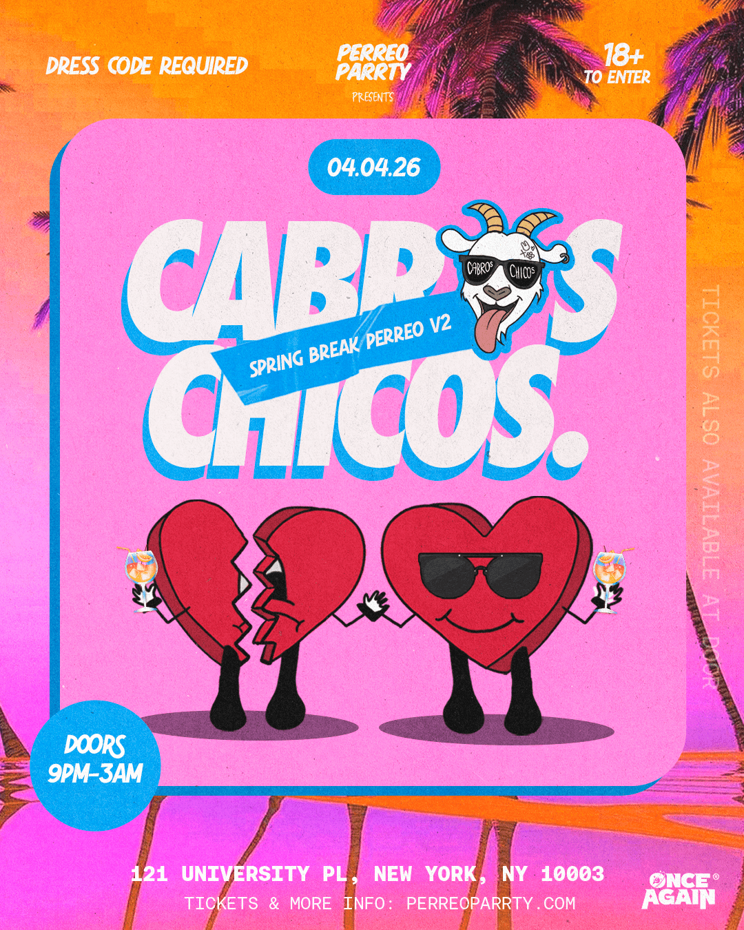 Cabros Chicos - Spring Break Perreo - Latin Dance Party in NYC - 18