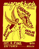 Migrant Birds presents: Chancha Via Circuito, Analog Africa, Amuleto Manuela & Dj Magräo