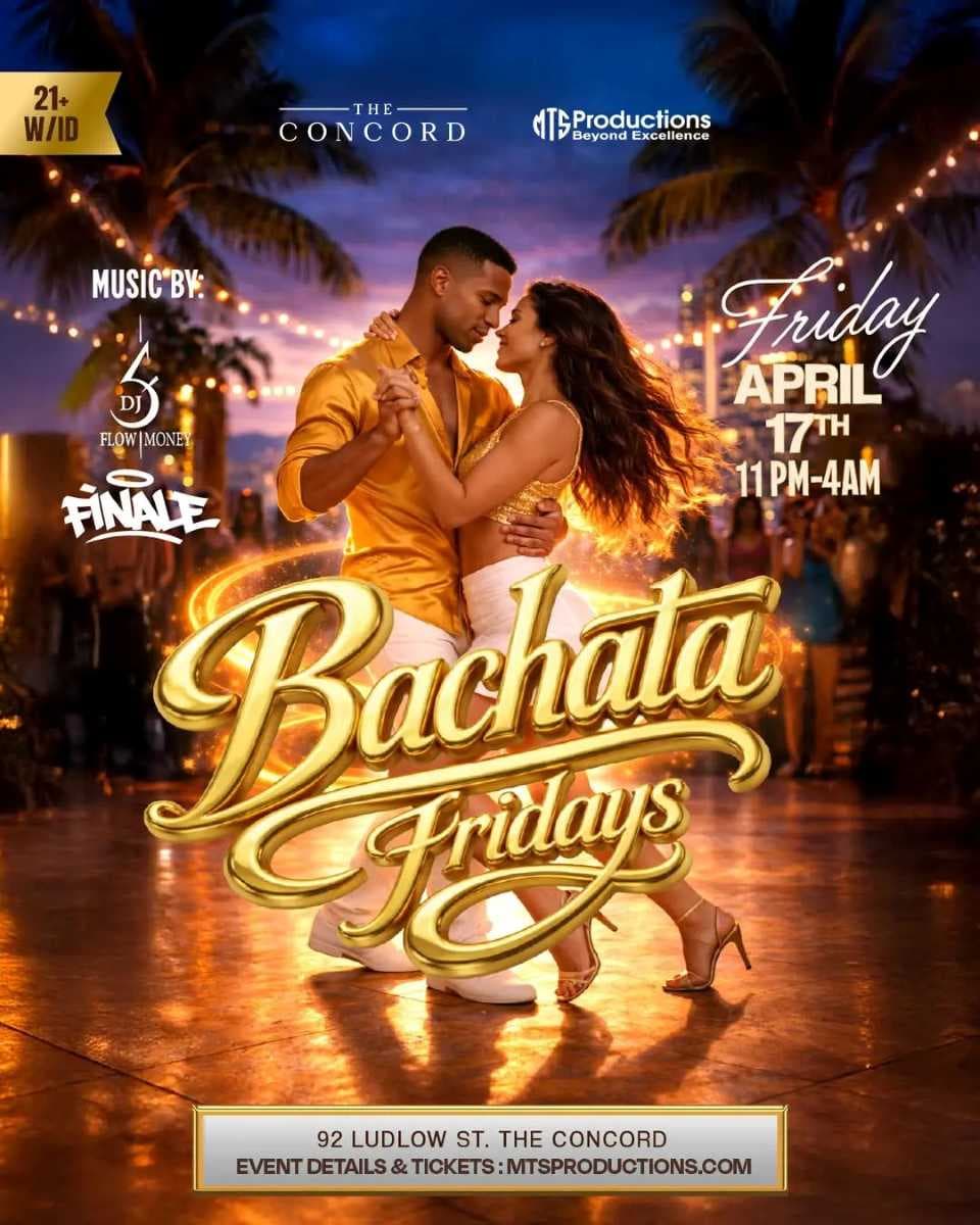 Friday Bachata Night - Traditional Bachata - Apr 17