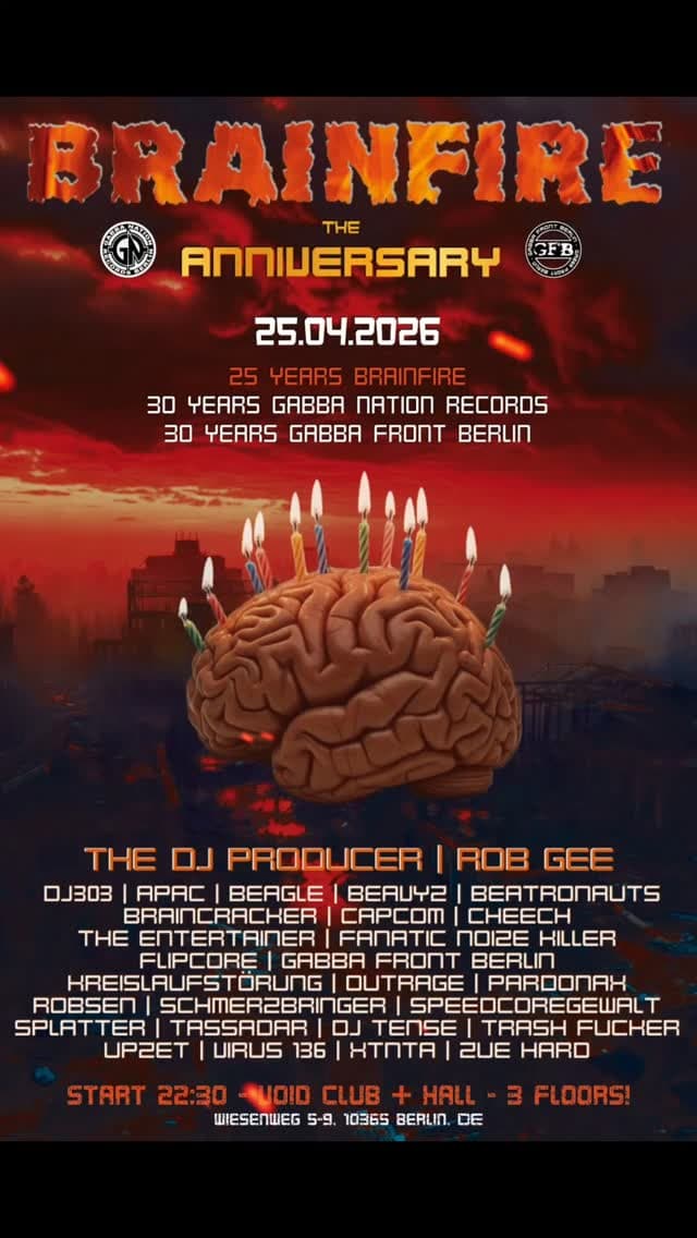 BRAINFIRE -THE ANNIVERSARY-
