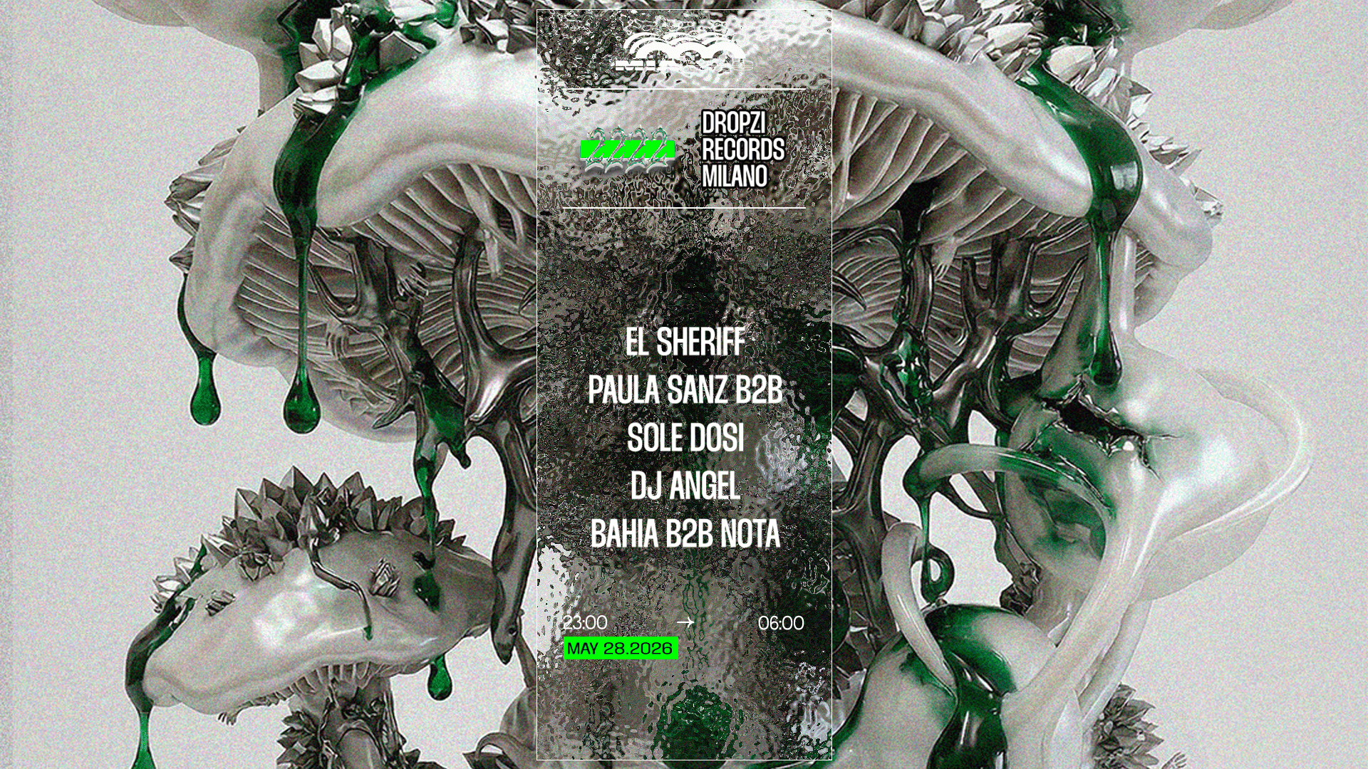 2222 // EL SHERIFF, Paula Sanz B2B SOLE DOSI, DJ ANGEL & MORE