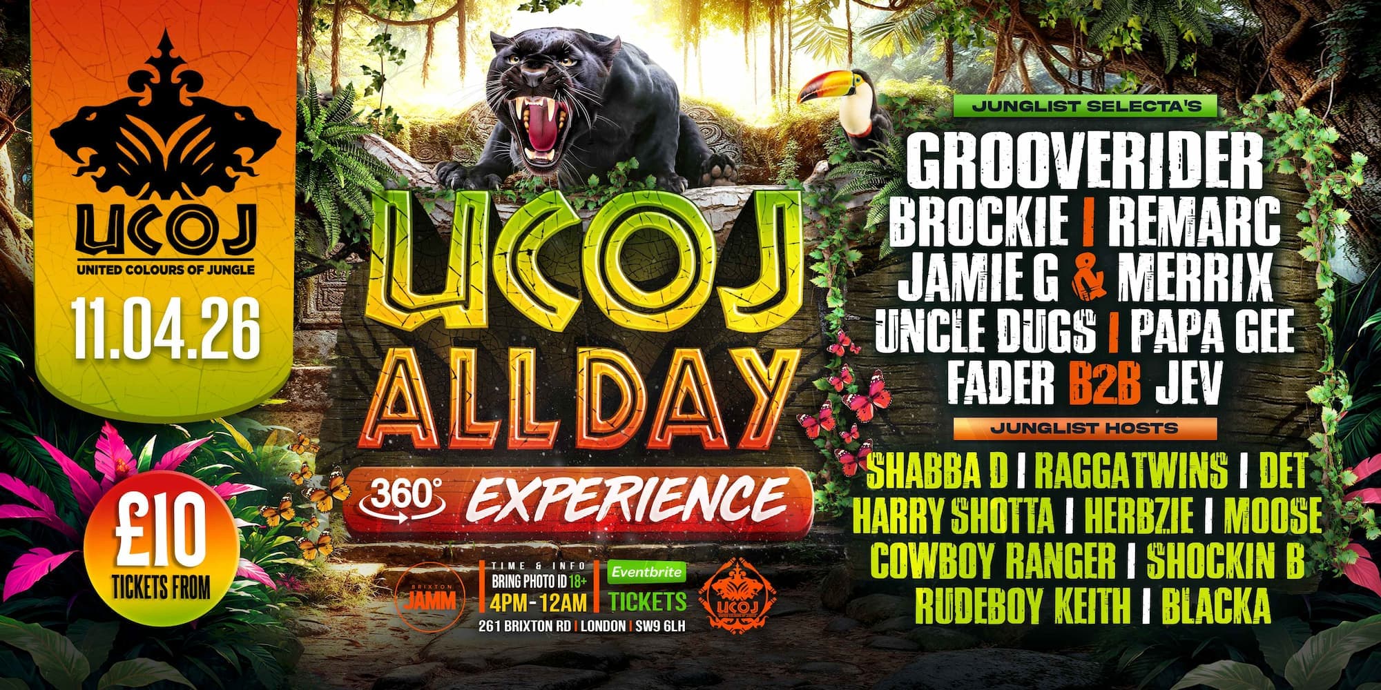 UCOJ ALL DAY the 360 experience