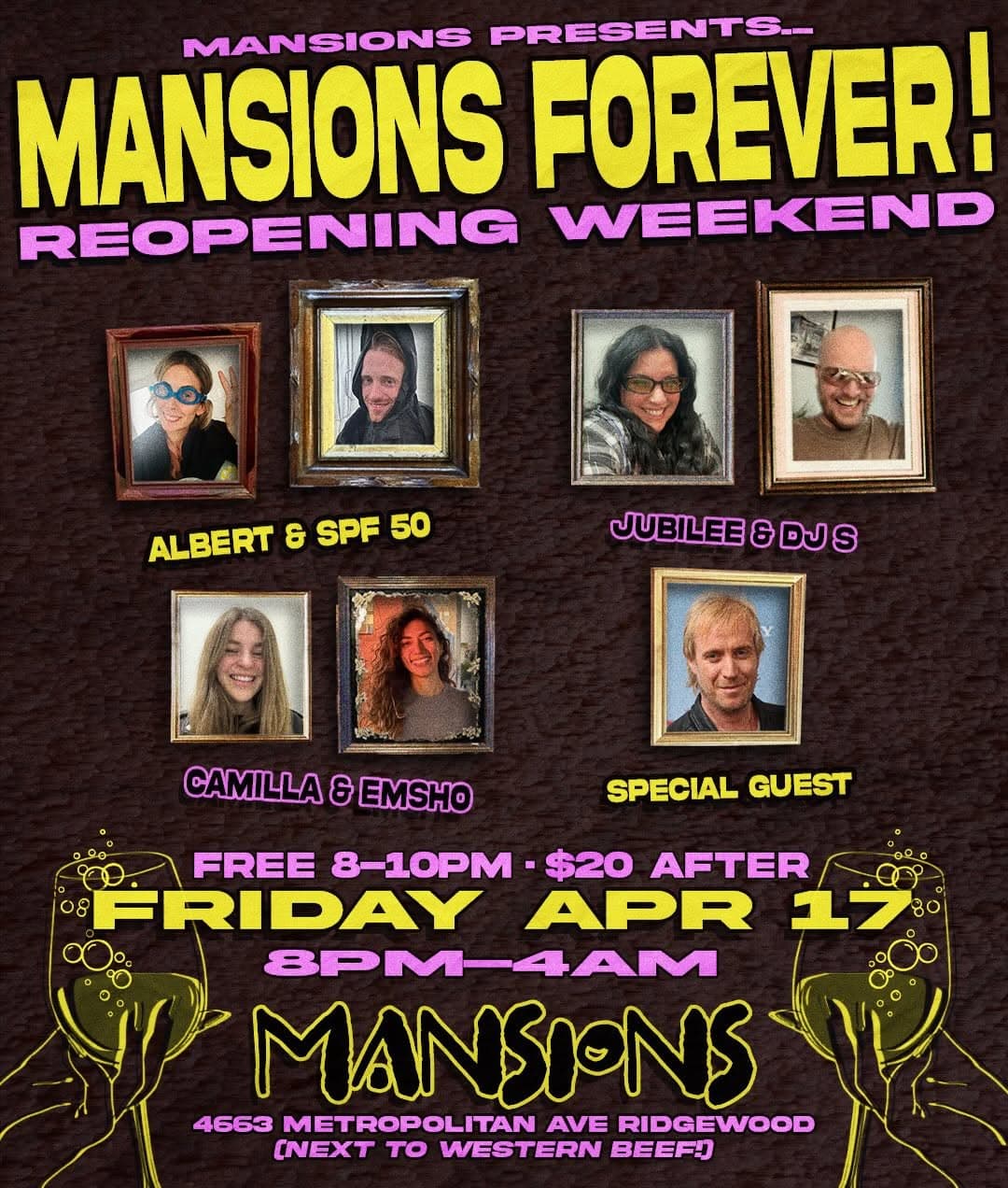 Mansions Forever! Reopening Weekend