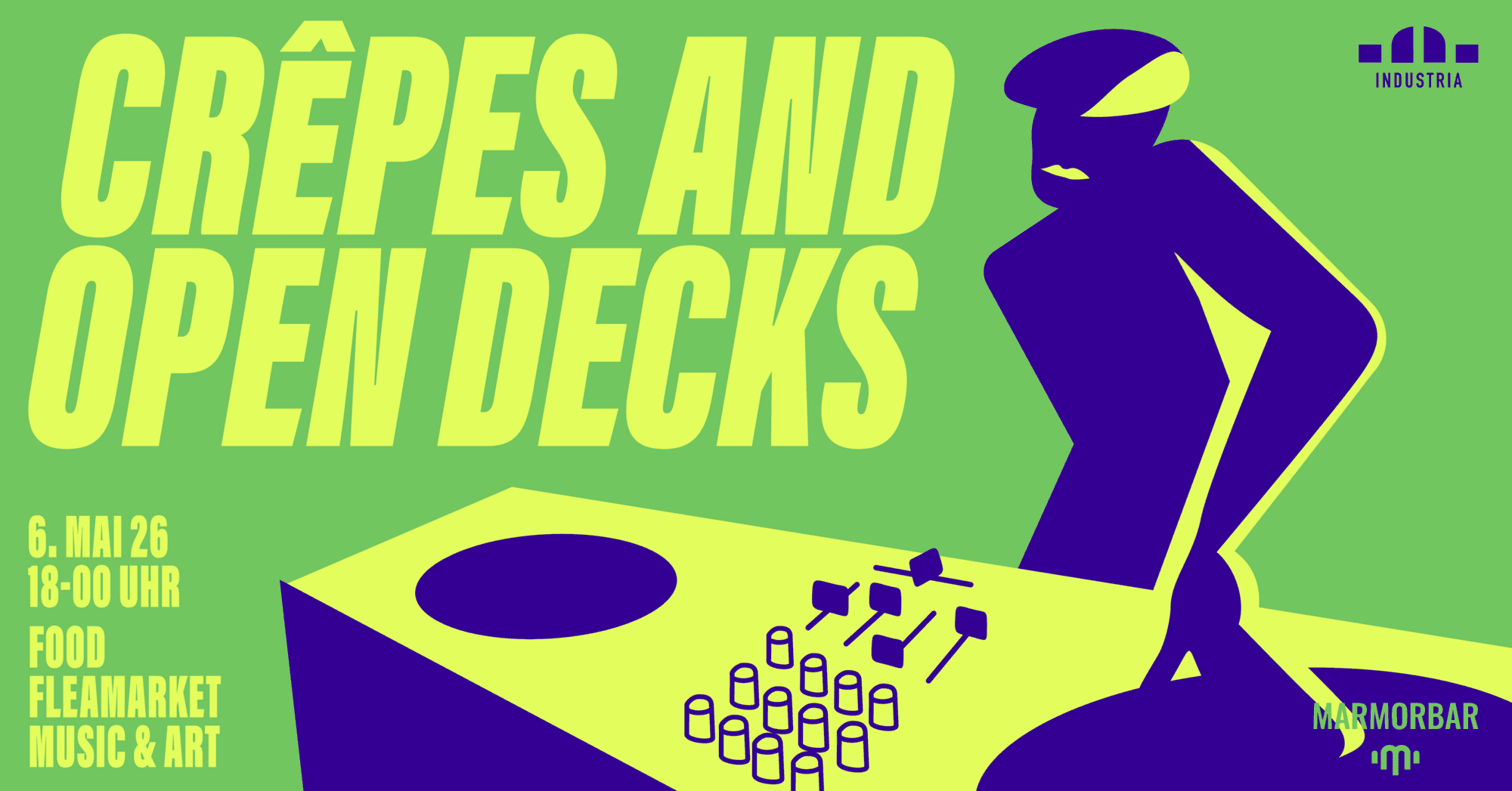 Crêpes & Open Decks