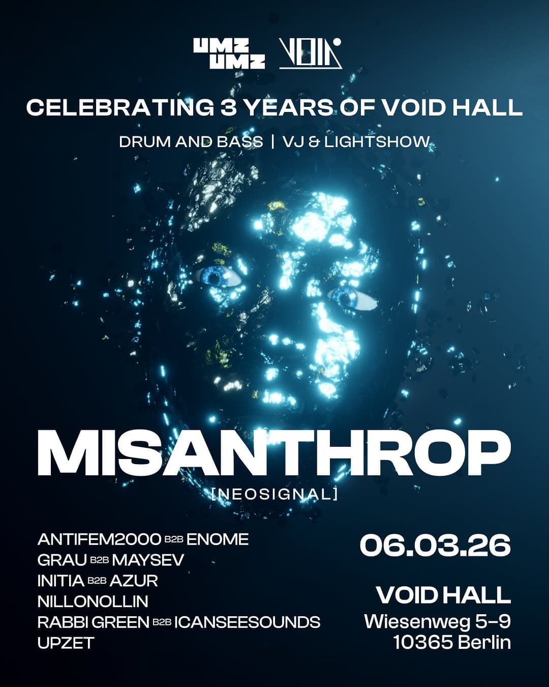 3 Years Void Hall Anniversary