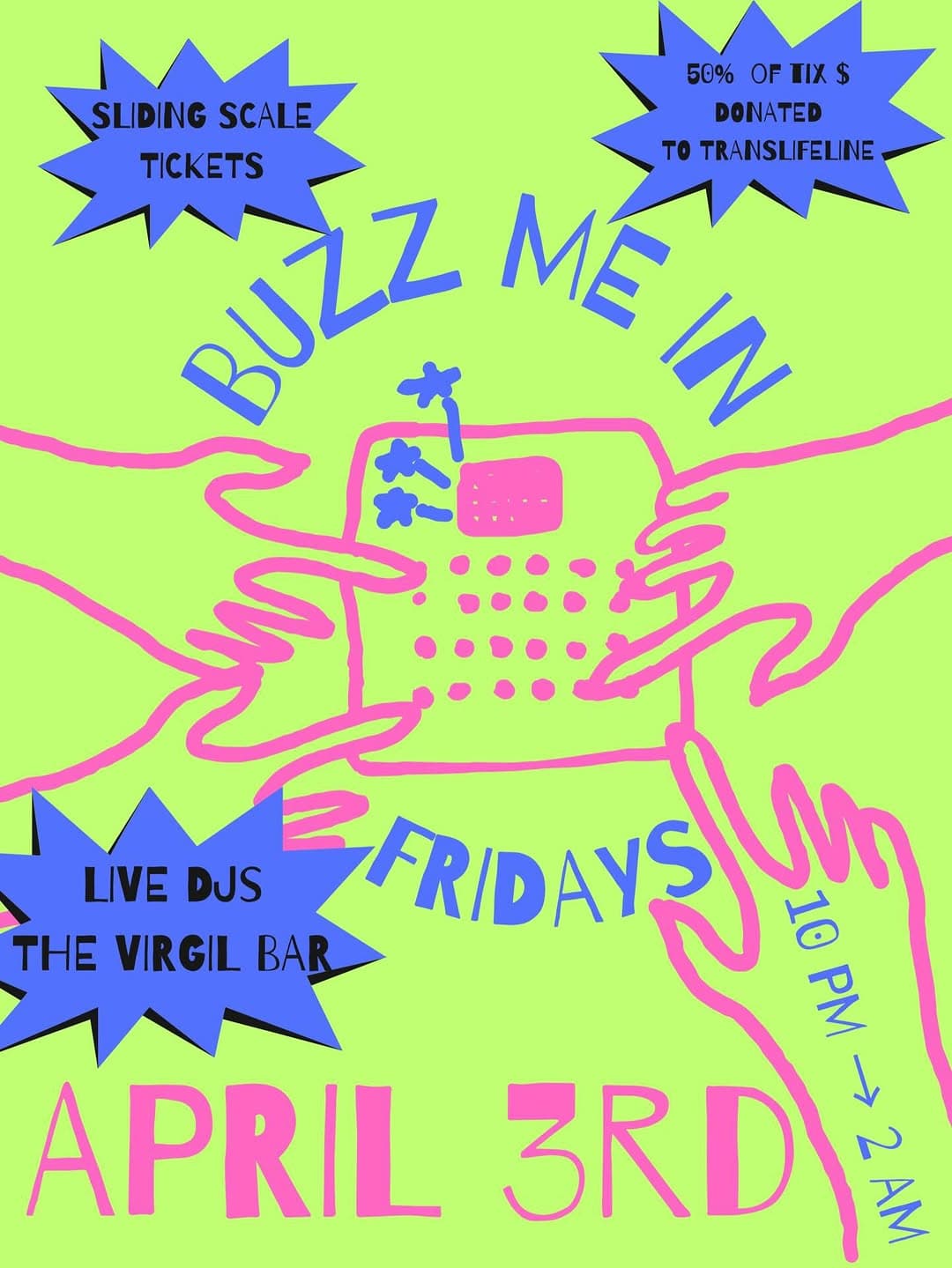 Buzz Me In Fridays