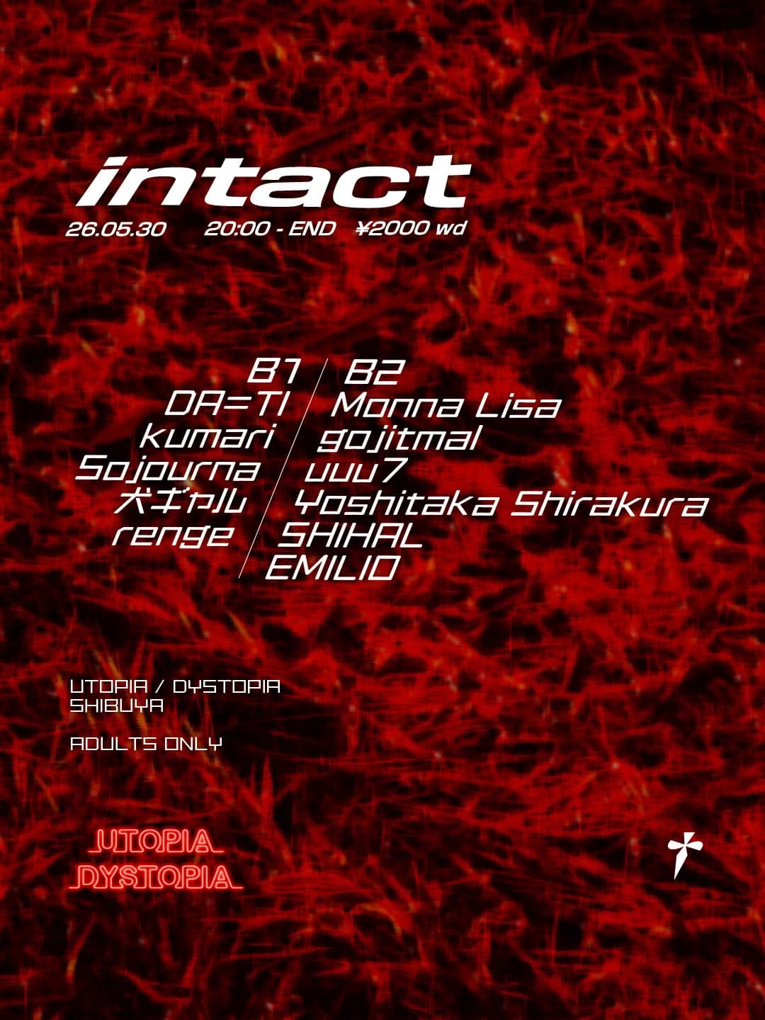 intact