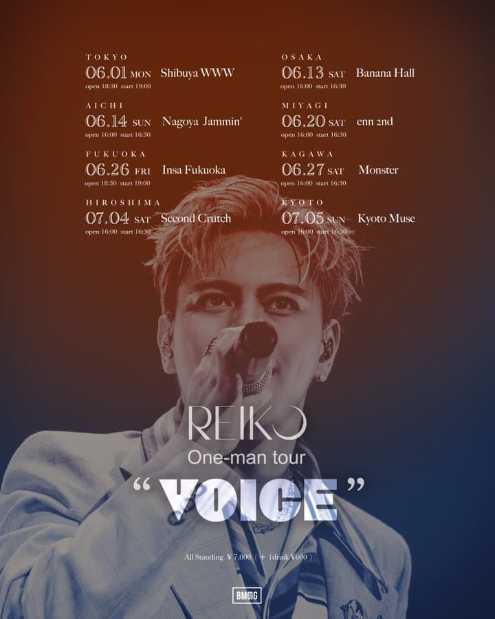 REIKO One-man tour "VOICE"