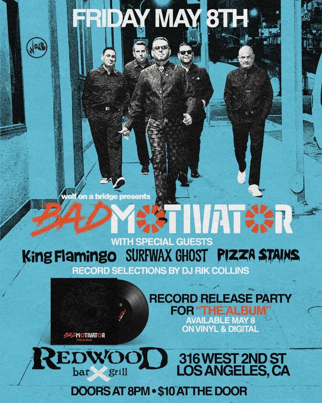 Bad Motivator 2nd LP Record Release Party