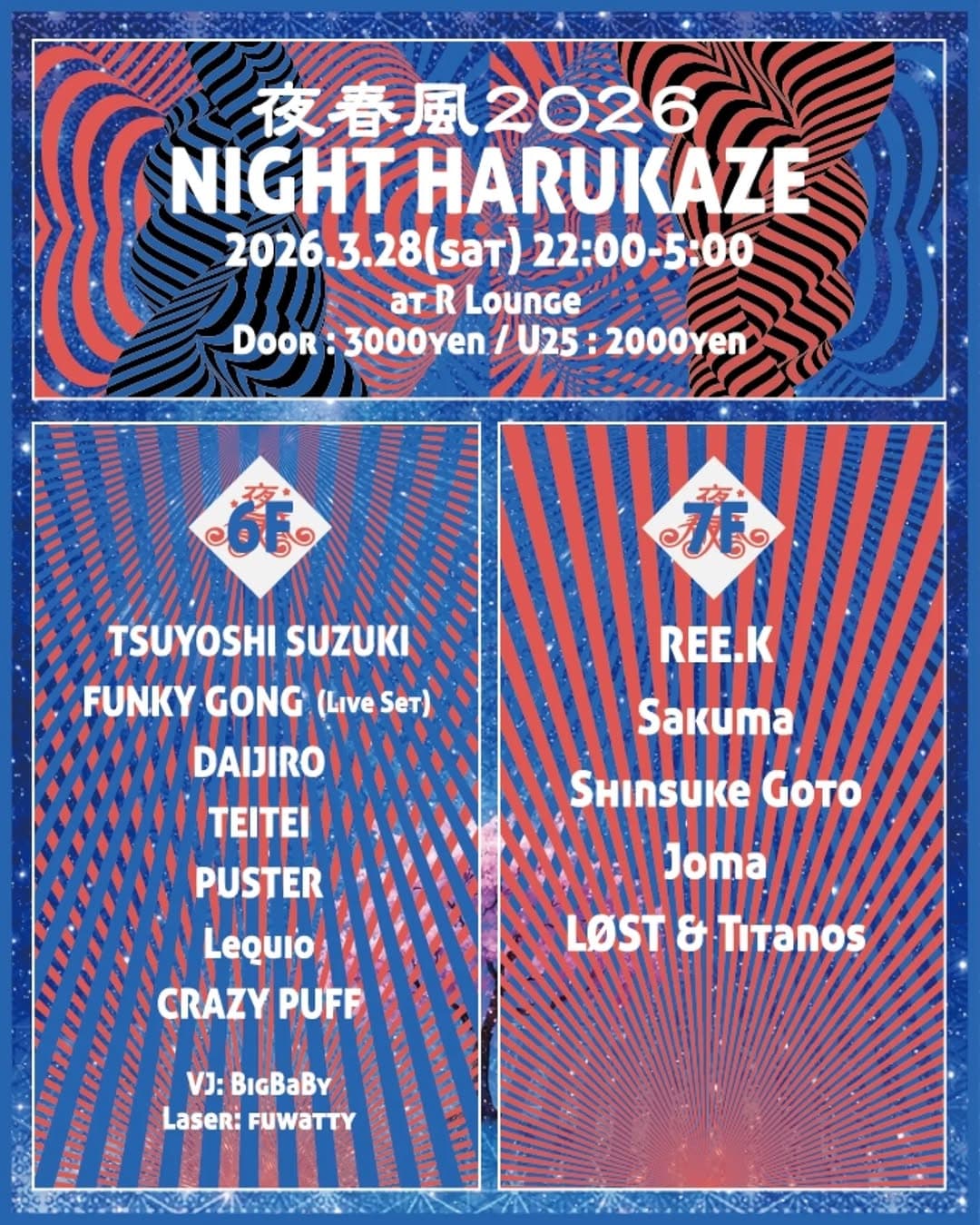 NIGHT HARUKAZE 2026