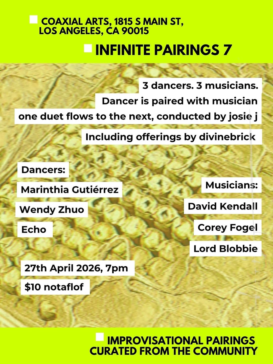 Improvisational Pairings