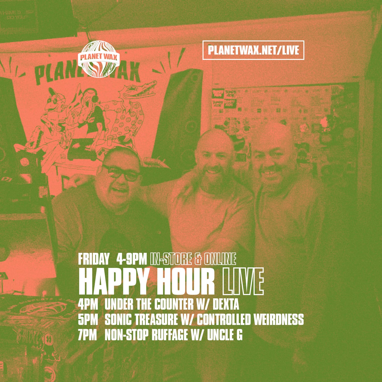 THE HAPPY HOURS